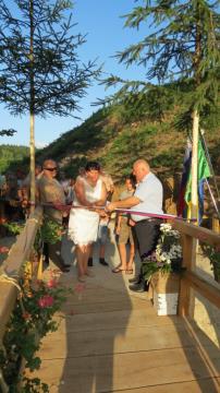 Otvoritev sprejhajalne poti v Škocjanu 4